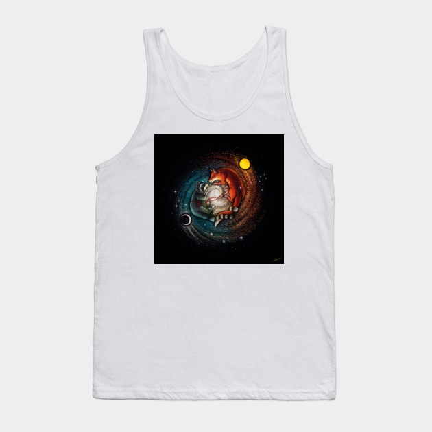 The Fox & The Racoon Tank Top by visionarysea